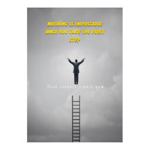 Rien n'est impossible Motivational Citation Poster