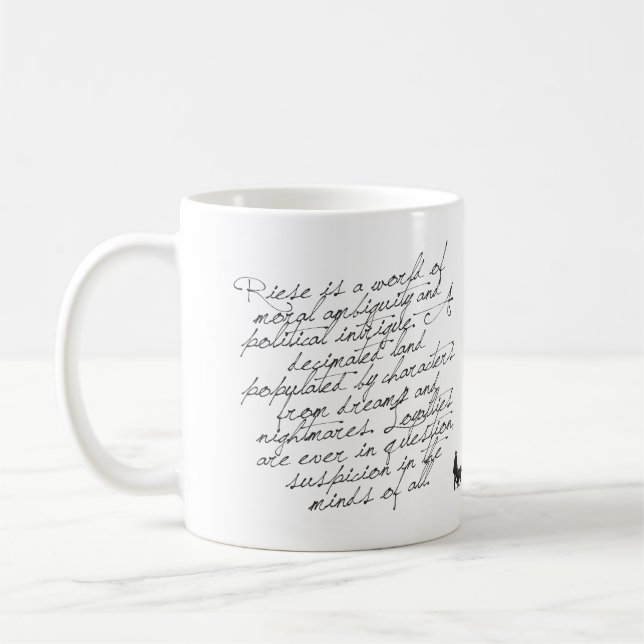RIESE  ++  Tasse de manuscrit (Gauche)