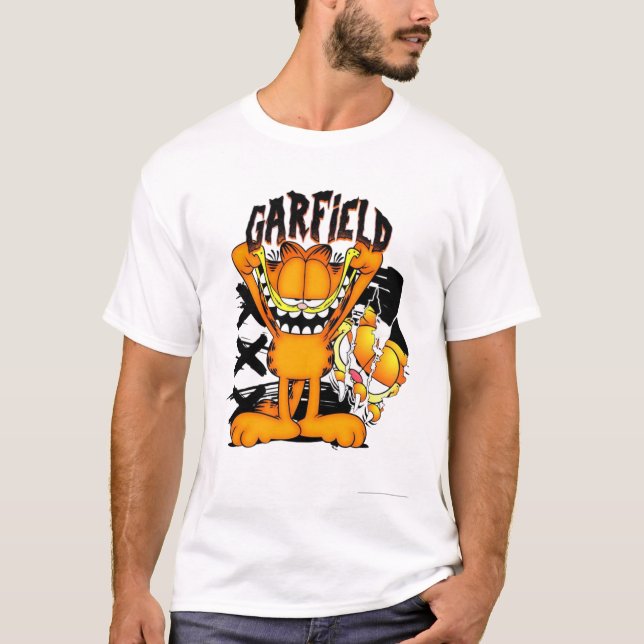 Riez fort : T-shirt graphique Hilarious (Devant)