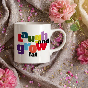 Riez ironique et graisser Mug