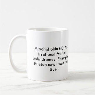 Righty de tasse d'Aibohphobia