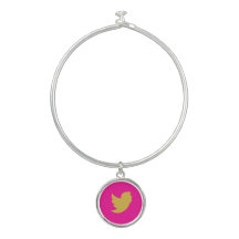 T BRACELET BANGLE D'OISEAU
