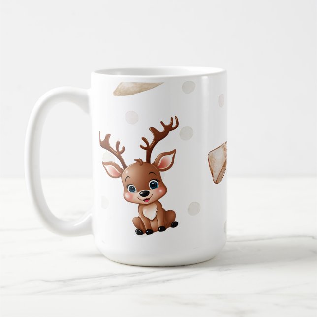 Rinder avec vaches café Mug (Gauche)