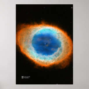 Ring Nebula. M57, NGC 6720 - Poster