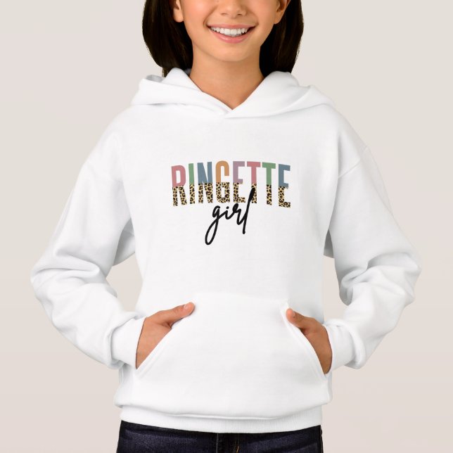 Ringette Girl Cheetah Imprimer | Lecteur Ringette (Devant)