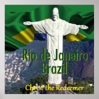 Rio de Janeiro Brésil POSTER Print