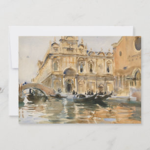 Rio dei Mendicanti, Venise par John Singer Sargent