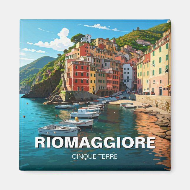 Riomaggiore, Cinqua Terra Magnet (Devant)