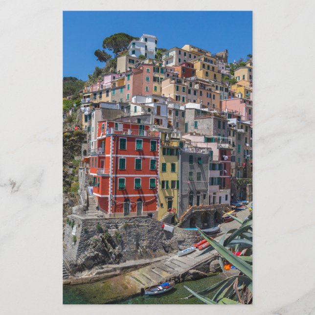 Riomaggiore Cinque Terre Ligurie Italie (Devant)