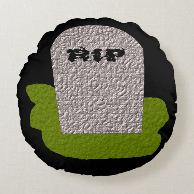 RIP Coussin Tombstone (Devant)