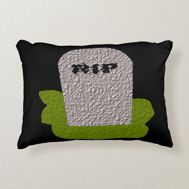 RIP Coussin Tombstone (Devant)