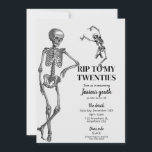 RIP To My Twenties 30th Birthday Party Invitation<br><div class="desc">Fêtez la transition vers une nouvelle décennie avec notre modèle d'invitation "RIP to My Twenties". Ce design numérique capte l'essence de l'humour et de la nostalgie, ce qui le rend parfait pour une célébration mémorable. Dites adieu à votre esprit d'une vingtaine d'années et bienvenue aux aventures passionnantes qui vous attendent....</div>