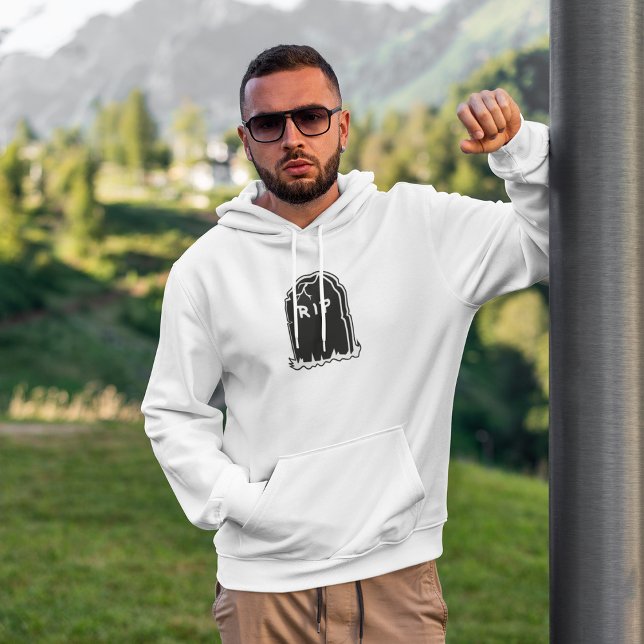 RIP Tombstone Mens Sweat - shirt à capuche (Créateur téléchargé)