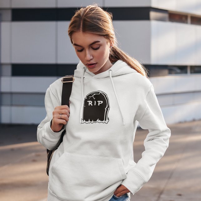 RIP Tombstone Sweat - shirt à capuche femme (Créateur téléchargé)