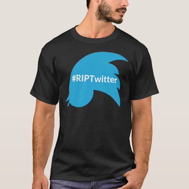 RIP Twitter Elon Musk Essential T-Shirt (Devant)