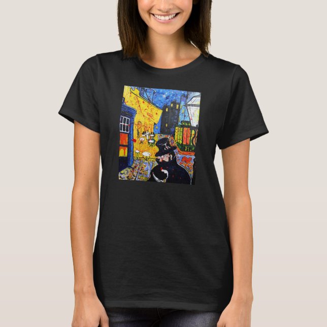 Ripper par le T-shirt chronique d'art de dommages (Devant)