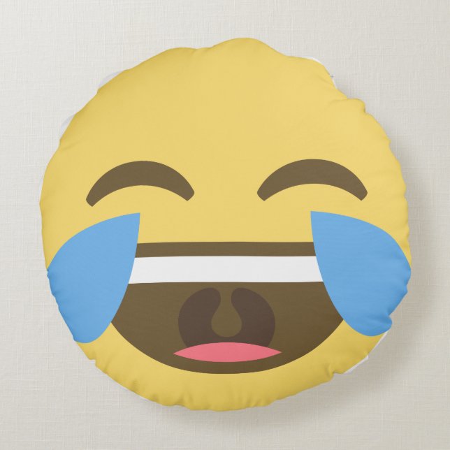 Rire Coussin Emoji (Dos)