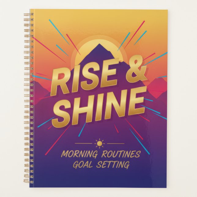 Rise & Shine Planner (Devant)