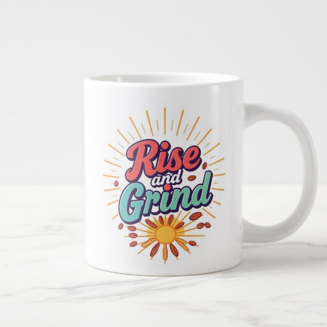 Rise - tasse à café géante (Droite)