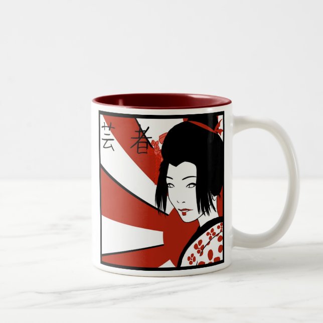 Rising Sun Geisha Mug (Droit)