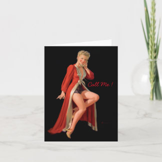 Risque ♡ Vintage fille ♡ Appelez-moi !