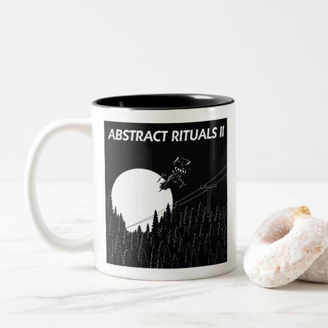 Rituels Abstraits II Mug de café (Avec donut)