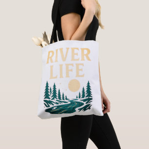 River Is Life Sac fourre-tout - Accessoire inspiré
