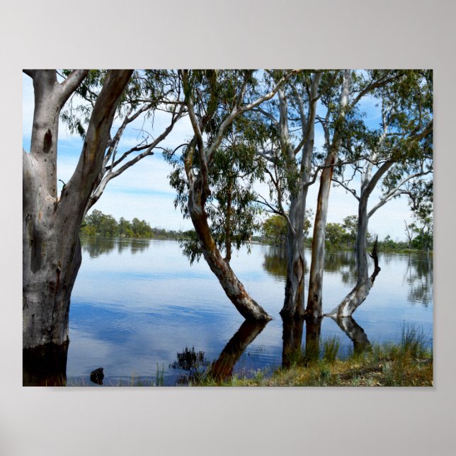 River Murray Australia, Just Beautiful, Poster (Devant)