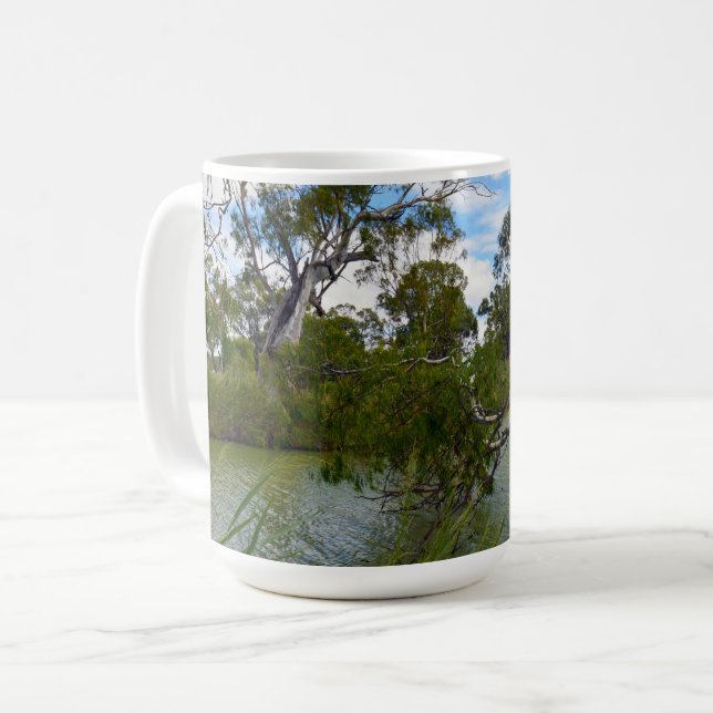 River Murray Australie, Branches d'arbre, Mug de c (Devant gauche)