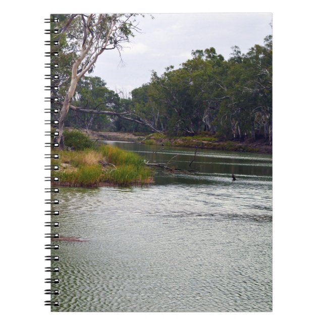 River Murray Australie The Bend, Carnet (Devant)