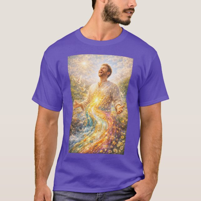 Rivers of living water flowing T-Shirt (Devant)