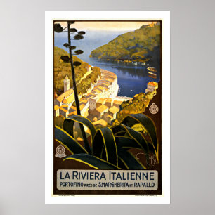 Riviera italienne - Affiches Vintage voyage