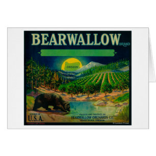 Rivière de LabelHood de caisse de Bearwallow