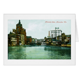 Rivière de Milwaukee, Milwaukee, le Wisconsin