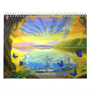 Rivière du calendrier 2009 de calendrier de la vi