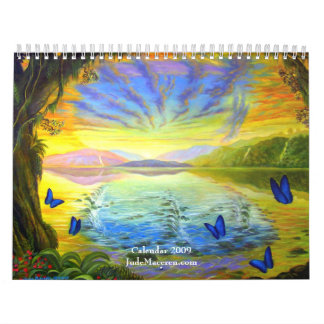 Rivière du calendrier 2009 de calendrier de la vie