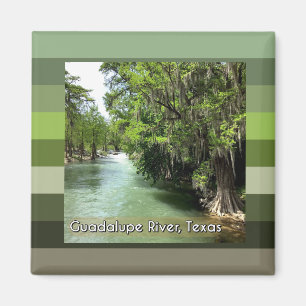 Rivière Guadalupe en Gruene, Texas Magnet