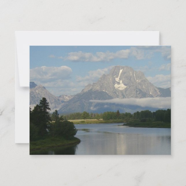 Rivière Jackson Hole dans le parc national de Gran (Devant)
