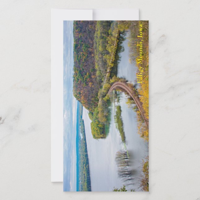 Rivière Mississippi et falaises en bois (Devant)