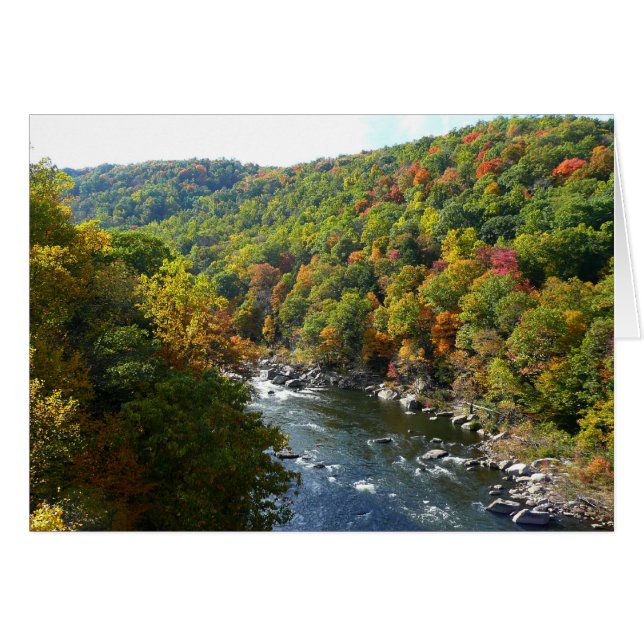 Rivière Ohiopyle en automne II Pennsylvanie Automn (Devant horizontal)
