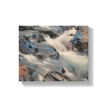 Rivière Paradis sur une impression sur toile tendu