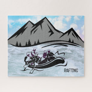 Rivière White Water Rafting Jigsaw Puzzle