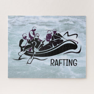 Rivière White Water Rafting Jigsaw Puzzle