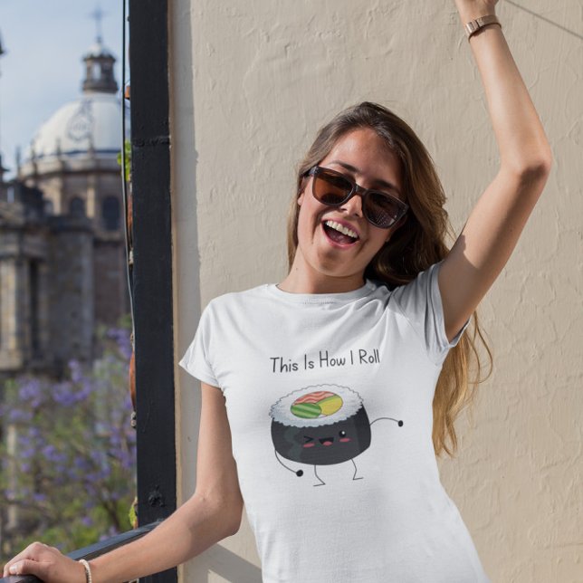 Riz Pour Vous Rencontrer T-Shirt Kawaii Sushi (Créateur téléchargé)