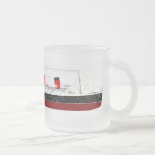 RMS Queen Mary Verre Mug