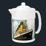 RMS Titanic 100e anniversaire<br><div class="desc">Teapot commémoratif du 100e anniversaire du Titanic.</div>