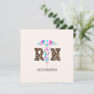 RN, infirmière autorisée Leopard