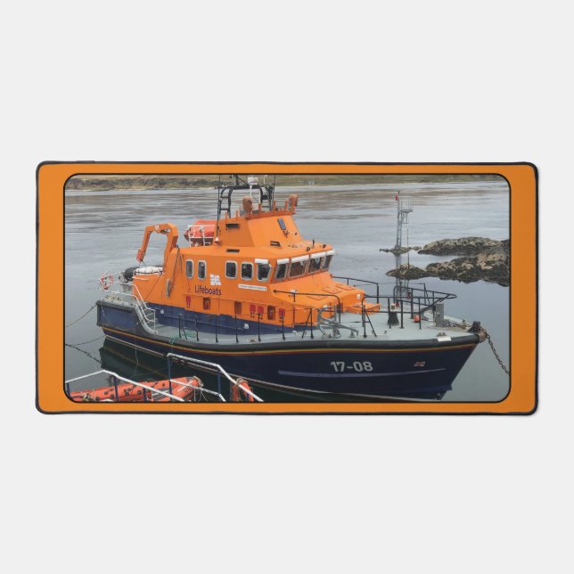 RNLI Lifeboat, Port Askaig, Islay, Écosse sur une (Recto)