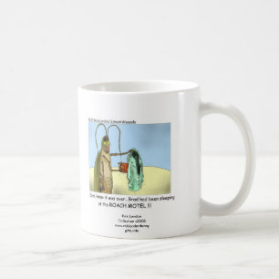 Roach Motel Funny Caricature Café Mug