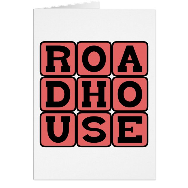 Roadhouse, club de route de campagne (Devant)